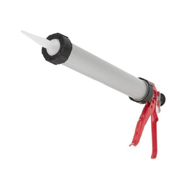 Пістолет для видавлювання силікону 600 мл INTERTOOL HT-0026 HT-0026 фото