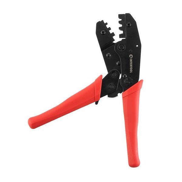 Клещи обжимные&nbsp;(0,5 - 1/1,5 - 2,5/4 - 6мм) INTERTOOL HT-7050 HT-7050 фото