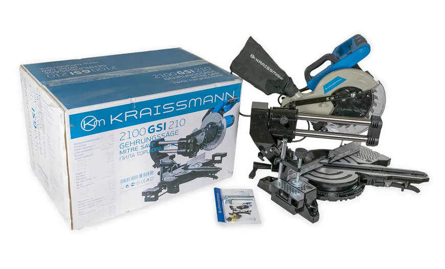 Пила торцювальна KRAISSMANN 2100 GSI 210 (з протяжкою, вертикальне розташування труб) 2100 GSI 210 фото