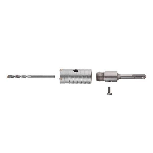 Комплект: Свердло корончасте по бетону 36мм + Перехідник SDS Plus 100мм INTERTOOL SD-7036 SD-7036 фото