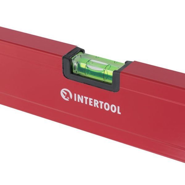 Уровень строительный 400мм 3 глазка, сечение 22*59 мм "Проф" INTERTOOL MT-1131 MT-1131 фото