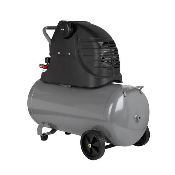 Компресор 50 л, 1500 Вт, 220 В, 8 aтм, 206 л/хв. INTERTOOL PT-0003 PT-0003 фото