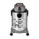 Пилосос будівельний INTERTOOL DT-1030, 1,4 кВт, >17 кПа, бак 30 л нержавіюча сталь 410, розетка, HEPA фільтр, шланг 3 м DT-1030 фото 3