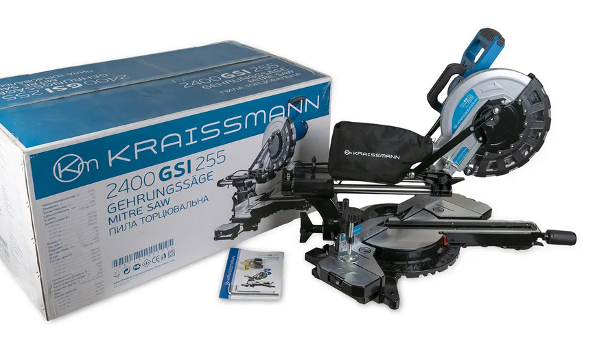 Пила торцювальна KRAISSMANN 2400 GSI 255 (з протяжкою) 2400 GSI 255 фото