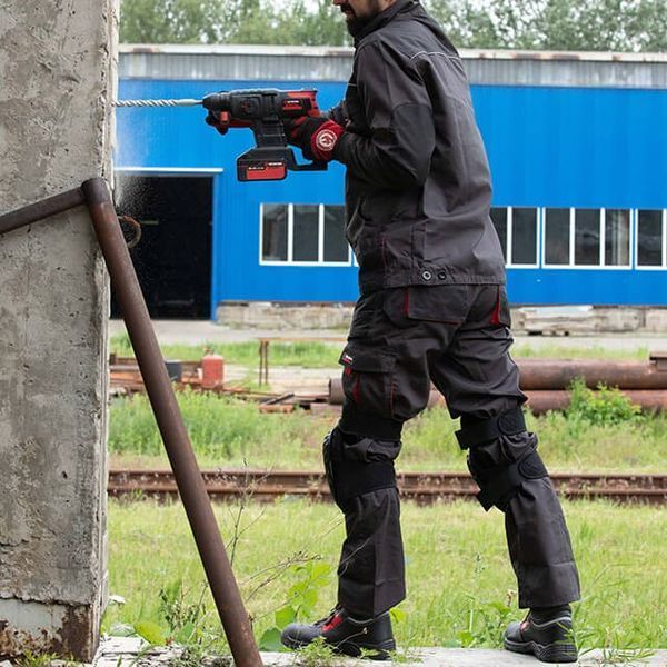 Брюки рабочие 80 % полиэстер, 20 % хлопок, плотность 260 г/м2, L INTERTOOL SP-3013 SP-3013 фото