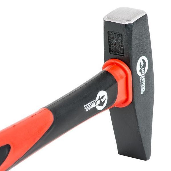 Молоток 500 г, ручка з фібергласу INTERTOOL HT-0205 HT-0205 фото