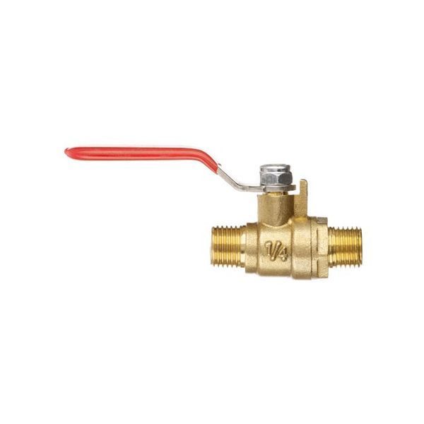Кран шаровый воздушный, латунь, наружная резьба 1/4"-1/4", STORM INTERTOOL PT-1882 PT-1882 фото