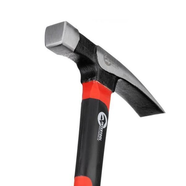 Молоток каменщика 510 г, ручка из фибергласса INTERTOOL HT-0240 HT-0240 фото