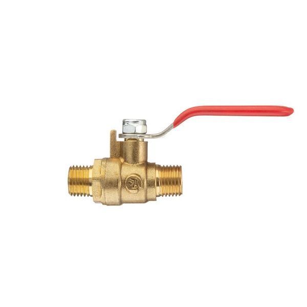 Кран шаровый воздушный, латунь, наружная резьба 1/4"-1/4", STORM INTERTOOL PT-1882 PT-1882 фото