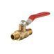 Кран шаровый воздушный, латунь, наружная резьба 1/4"-1/4", STORM INTERTOOL PT-1882 PT-1882 фото 1