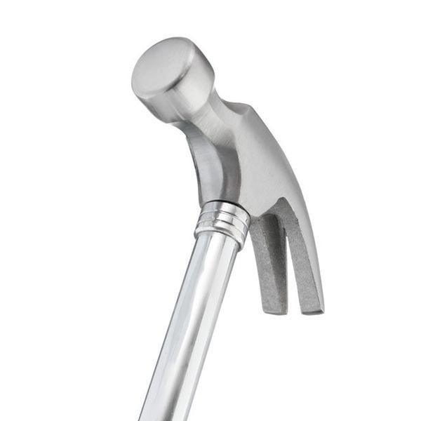 Молоток столярный с гвоздодером 450 г,&nbsp;с металлической ручкой INTERTOOL HT-0224 HT-0224 фото