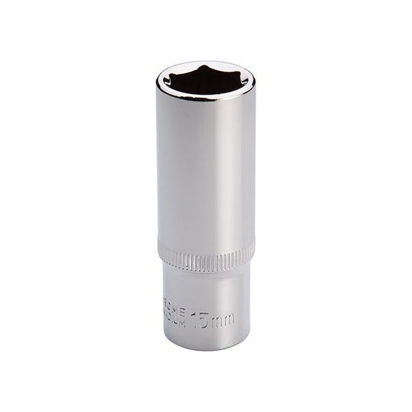 Головка шестигранна подовжена 3/8", 15 мм, Cr-V&nbsp;STORM INTERTOOL ET-0425 ET-0425 фото