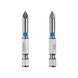 Комплект отверточных насадок PZ1 1/4"*50мм, S2, уп. 2шт., STORM INTERTOOL VT-0214 VT-0214 фото 3