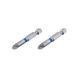 Комплект отверточных насадок PZ2 1/4"*50мм, S2, уп. 2шт., STORM INTERTOOL VT-0215 VT-0215 фото 1