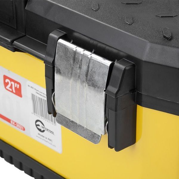 Ящик для инструментов с металлическими замками, 21" 534*366*266 мм INTERTOOL BX-2021 BX-2021 фото