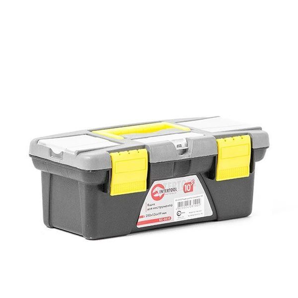 Ящик для инструмента 10" 250*126*99 мм INTERTOOL BX-0310 BX-0310 фото