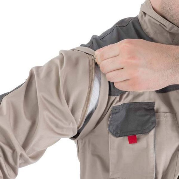 Куртка рабочая 2 в 1, 100 % хлопок, плотность 180 г/м2, XL INTERTOOL SP-3034 SP-3034 фото