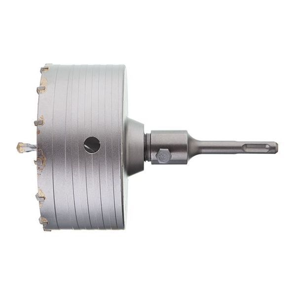 Комплект: Свердло корончасте по бетону 120 мм + Перехідник SDS-plus 100 мм INTERTOOL SD-7120 SD-7120 фото