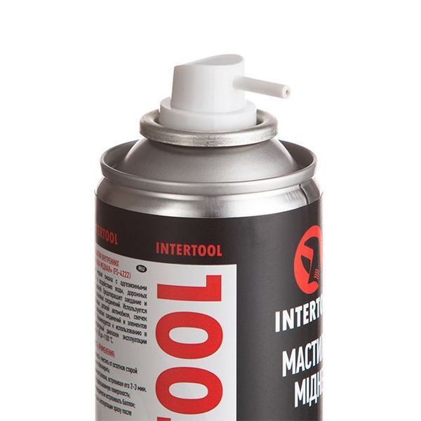 Мастило мідне, аерозоль 200 мл INTERTOOL FS-4222 FS-4222 фото