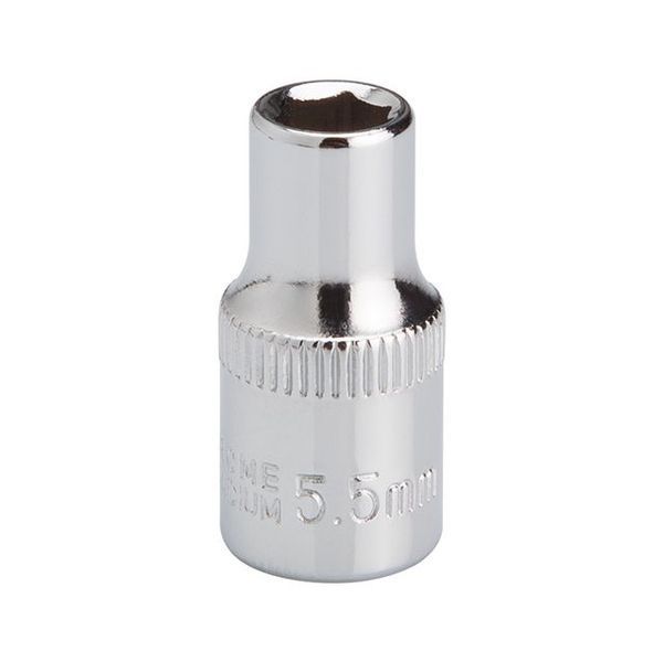 Головка шестигранна 1/4", 5.5 мм, Cr-V&nbsp;STORM INTERTOOL ET-0435 ET-0435 фото