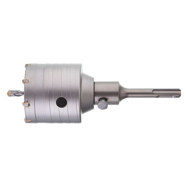 Комплект: Сверло корончатое по бетону 65 мм + Переходник SDS Plus 100мм INTERTOOL SD-7065 SD-7065 фото