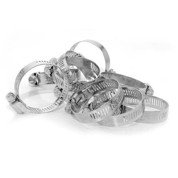 Хомут стальной оцинкованный 12,7 мм, D - 27-51 мм INTERTOOL TC-0127 TC-0127 фото
