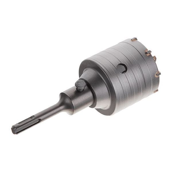 Комплект: Сверло корончатое по бетону 65 мм + Переходник SDS Plus 100мм INTERTOOL SD-7065 SD-7065 фото