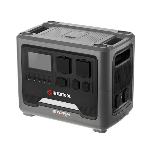 Станция зарядная портативная INTERTOOL WT-7011 (1.8 кВт, 1024 Втг, LiFeP04, беспроводная зарядка, съемный повербанк) WT-7011 фото