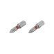 Комплект отверточных насадок PH1 1/4" * 25 мм, S2, уп. 2 шт, STORM INTERTOOL VT-0217 VT-0217 фото 1
