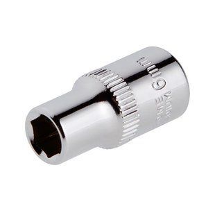 Головка шестигранная 1/4", 6мм, Cr-V. STORM INTERTOOL ET-0436 ET-0436 фото