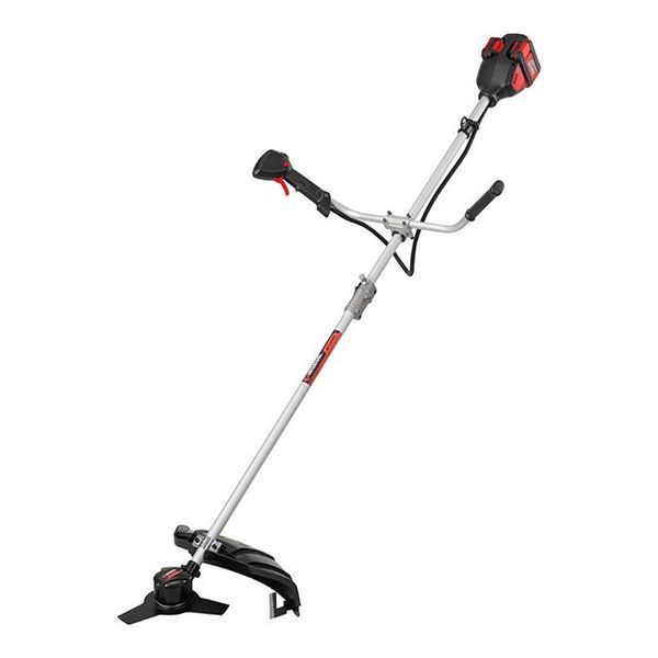 Триммер аккумуляторный с бесщеточным двигателем INTERTOOL WT-9213 (40 В (2х20 В), 2 аккумулятора 4 Ач, зарядное устройство 4.0+4.0 А, 6000 об/мин, катушка + 3-х зубчатый нож) WT-9213 фото