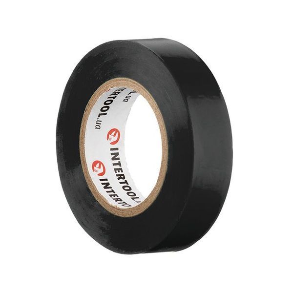 Лента изоляционная, 17 мм *&nbsp;15 м&nbsp;*&nbsp;0.15 мм, черная INTERTOOL IT-0016 IT-0016 фото