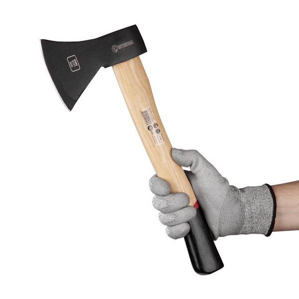 Топор 600 г, ручка пекан, 48-57 HRC INTERTOOL HT-0256 HT-0256 фото