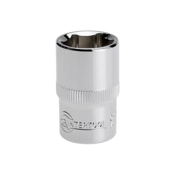Головка шестигранна 1/2" 17*38 мм CrV INTERTOOL ET-0017 ET-0017 фото