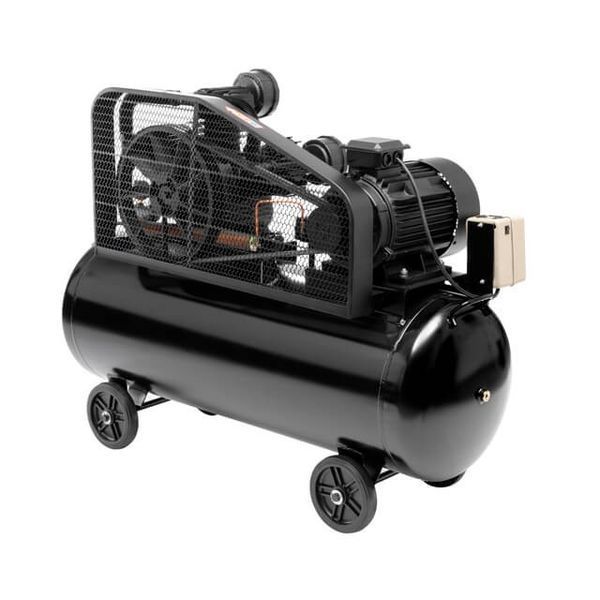 Компрессор 200 л, 7,5 кВт, 380 В, 10 атм, 1050 л/мин., 3 цилиндра INTERTOOL PT-0040 PT-0040 фото