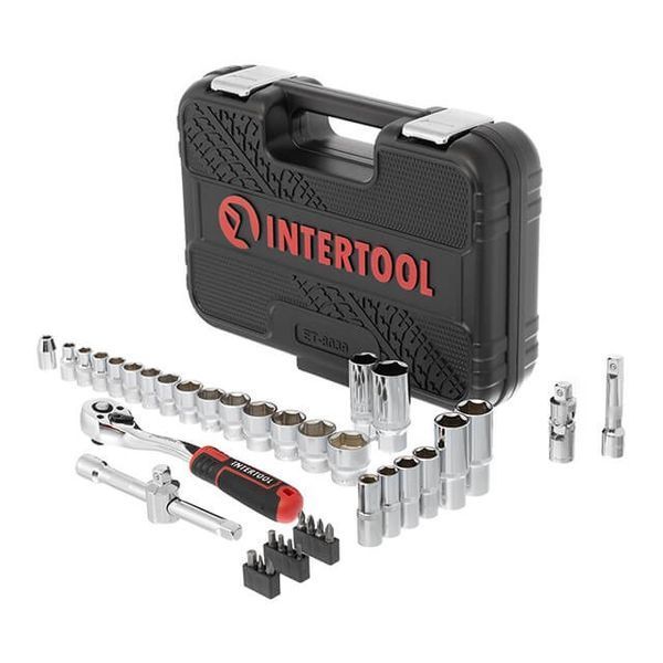 Набір інструментів 3/8", 39 од., Cr-V STORM INTERTOOL ET-8039 ET-8039 фото
