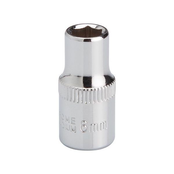 Головка шестигранна 1/4", 6 мм, Cr-V STORM INTERTOOL ET-0436 ET-0436 фото