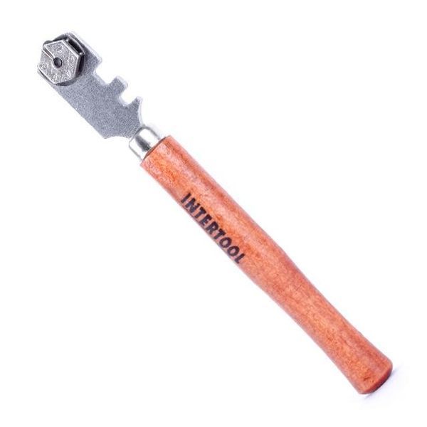 Стеклорез с одним роликом INTERTOOL HT-0521 HT-0521 фото