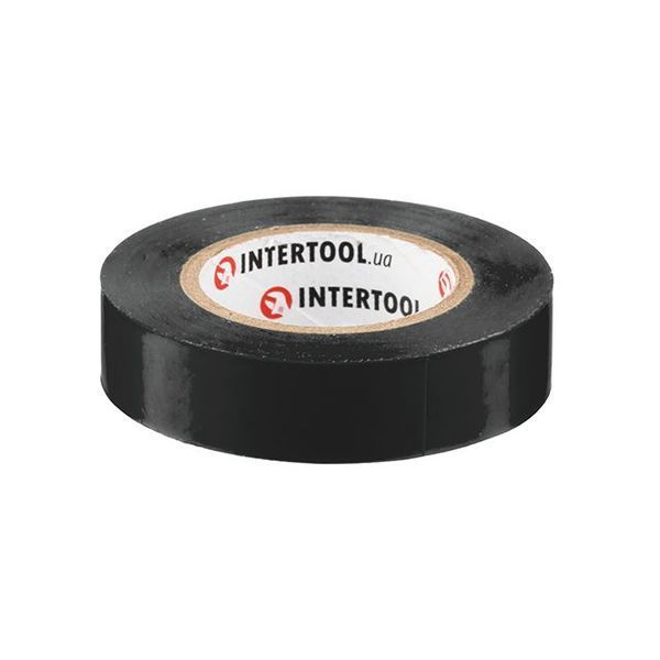 Лента изоляционная, 17 мм *&nbsp;15 м&nbsp;*&nbsp;0.15 мм, черная INTERTOOL IT-0016 IT-0016 фото