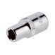 Головка шестигранна 1/4", 6 мм, Cr-V STORM INTERTOOL ET-0436 ET-0436 фото 1