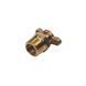 Клапан зливний латунний для компресорів, 1/4 ", вентиль "баранчик" INTERTOOL PT-5021 PT-5021 фото 1