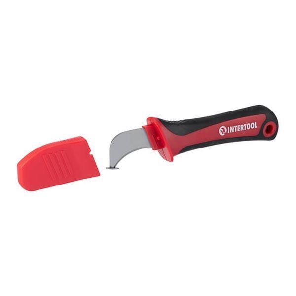 Нож для снятия изоляции с пяткой INTERTOOL HT-0562 HT-0562 фото
