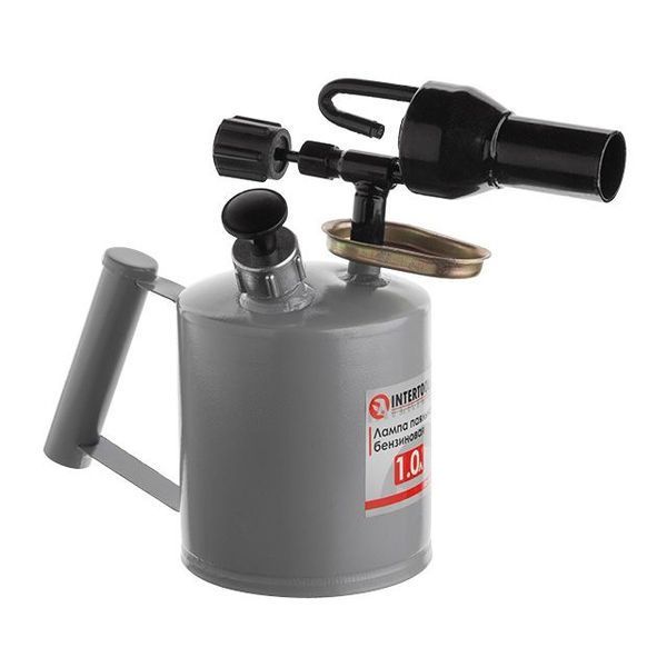 Лампа паяльная бензиновая 1.0 л INTERTOOL GB-0031 GB-0031 фото
