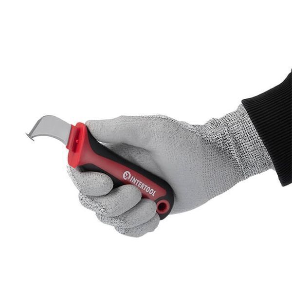 Нож для снятия изоляции с пяткой INTERTOOL HT-0562 HT-0562 фото