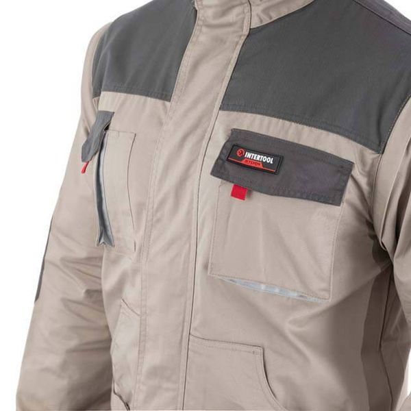 Куртка робоча 2 в 1, 100% бавовна, щільність 180 г / м2, XXXL INTERTOOL SP-3036 SP-3036 фото