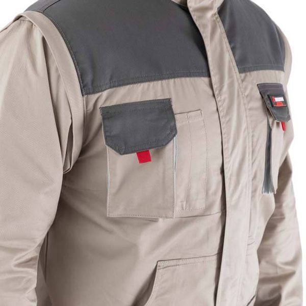 Куртка робоча 2 в 1, 100% бавовна, щільність 180 г / м2, XXXL INTERTOOL SP-3036 SP-3036 фото