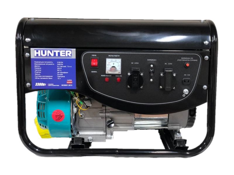 Генератор HUNTER GX-3500 GX-3500 фото