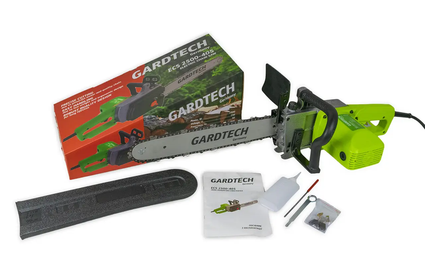 Пила ланцюгова електрична GARDTECH ECS 2500/405 (бічне розташування мотору) ECS 2500/405 фото