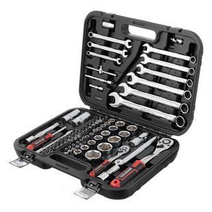 Набор инструментов 1/2" & 1/4", 82 ед., Cr-V STORM INTERTOOL ET-8082 ET-8082 фото
