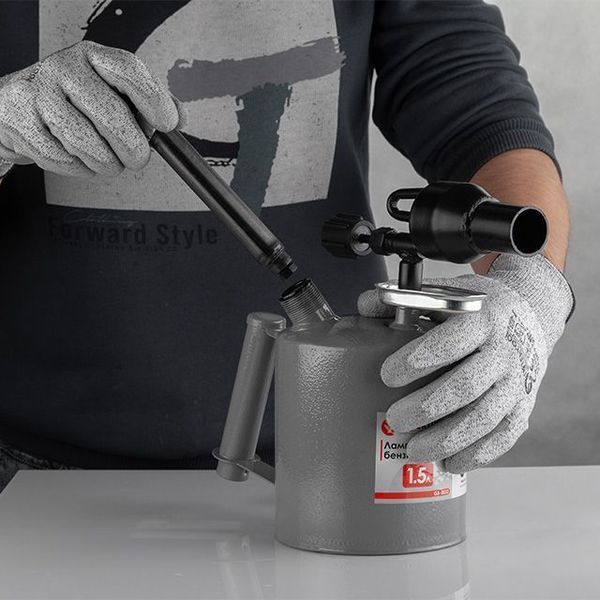 Лампа паяльная бензиновая 1.5 л INTERTOOL GB-0032 GB-0032 фото